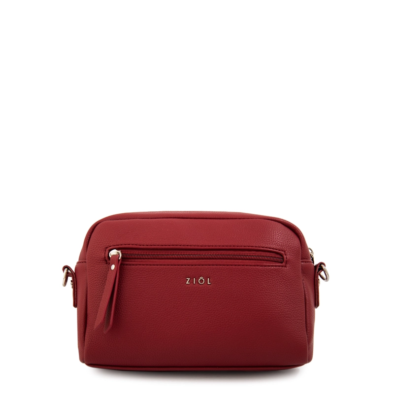 CARTERA BANDOLERA JAVIERA MEDIANA ROJO - 3