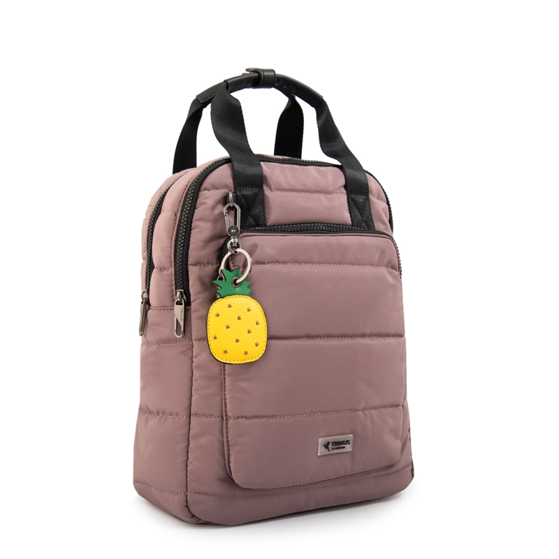 MOCHILA TIANA MEDIANA ROSA VIEJO - 2
