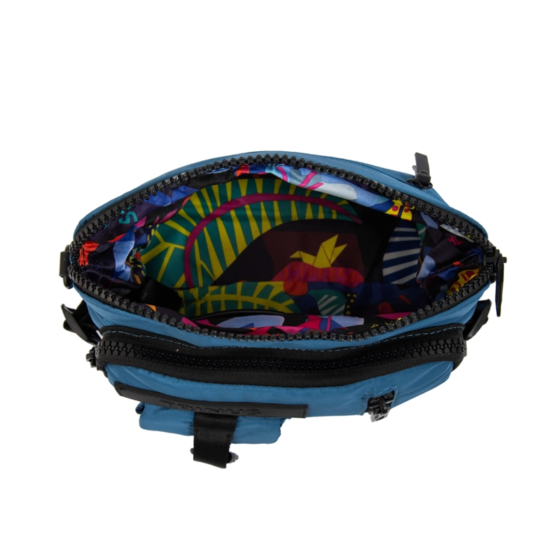 CARTERA BANDOLERA REGINA MEDIANA AZUL - 4