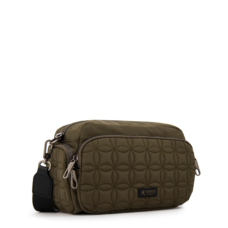 CARTERA BANDOLERA SAHARA PEQUEÑA VERDE OLIVA - 2