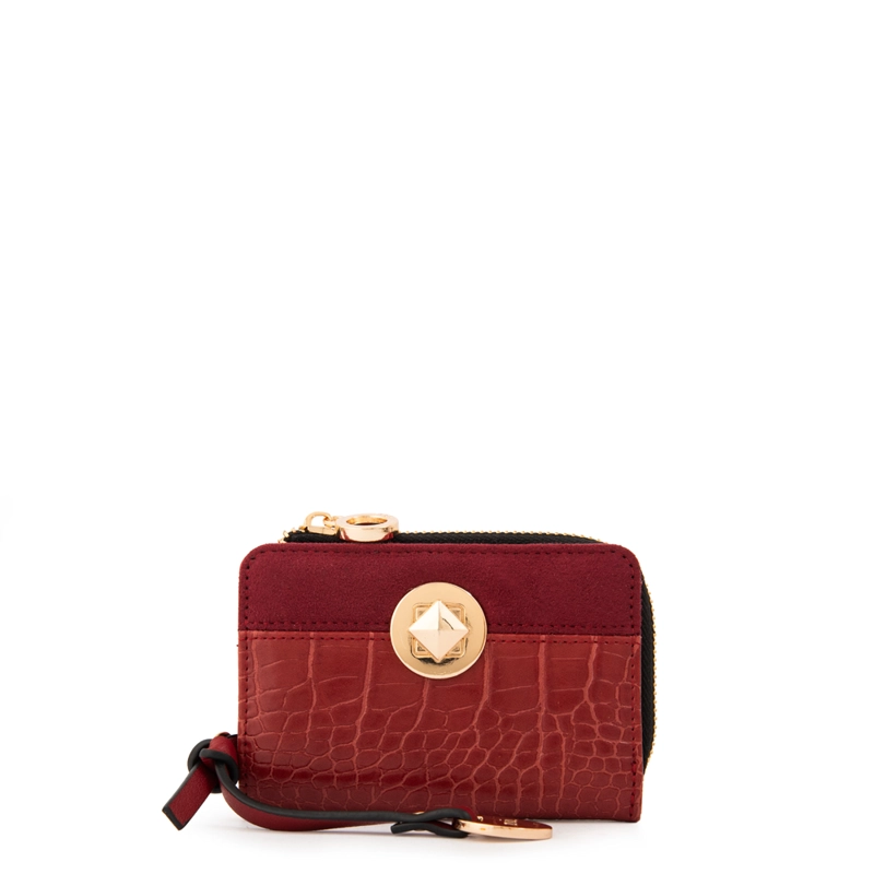 BILLETERA ROMI PEQUEÑA ROJO - 1