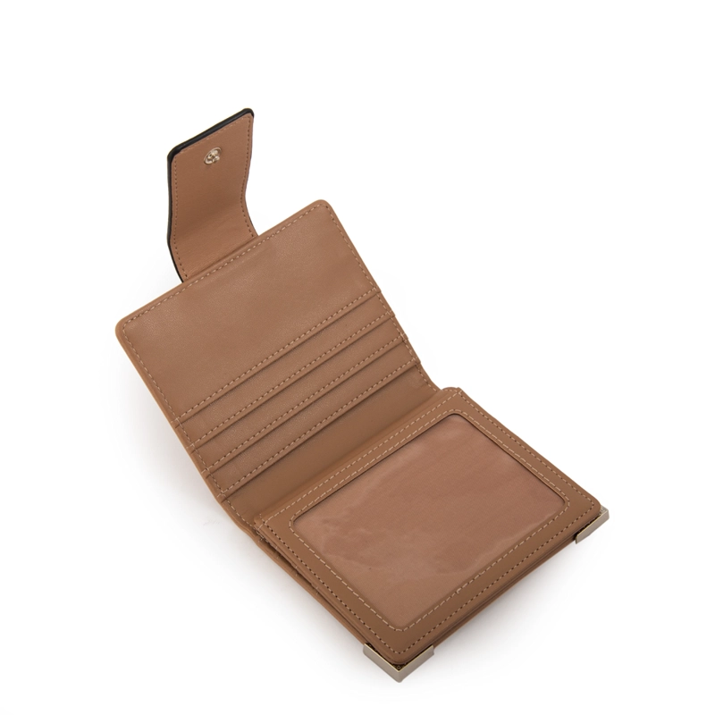 BILLETERA DEMIN PEQUEÑA BEIGE - 2