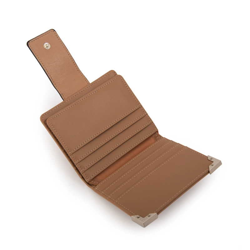 BILLETERA DEMIN PEQUEÑA BEIGE - 3
