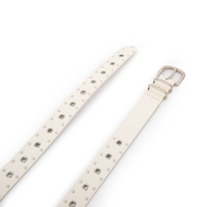 CINTURON EVELYN BLANCO CRUDO - 2