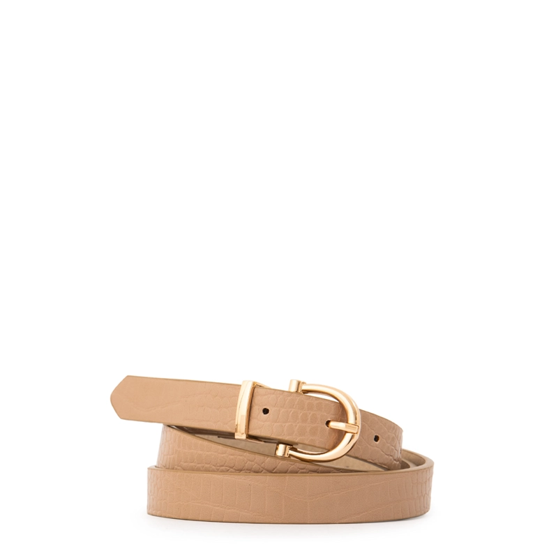 CINTURON AGNES BEIGE - 1