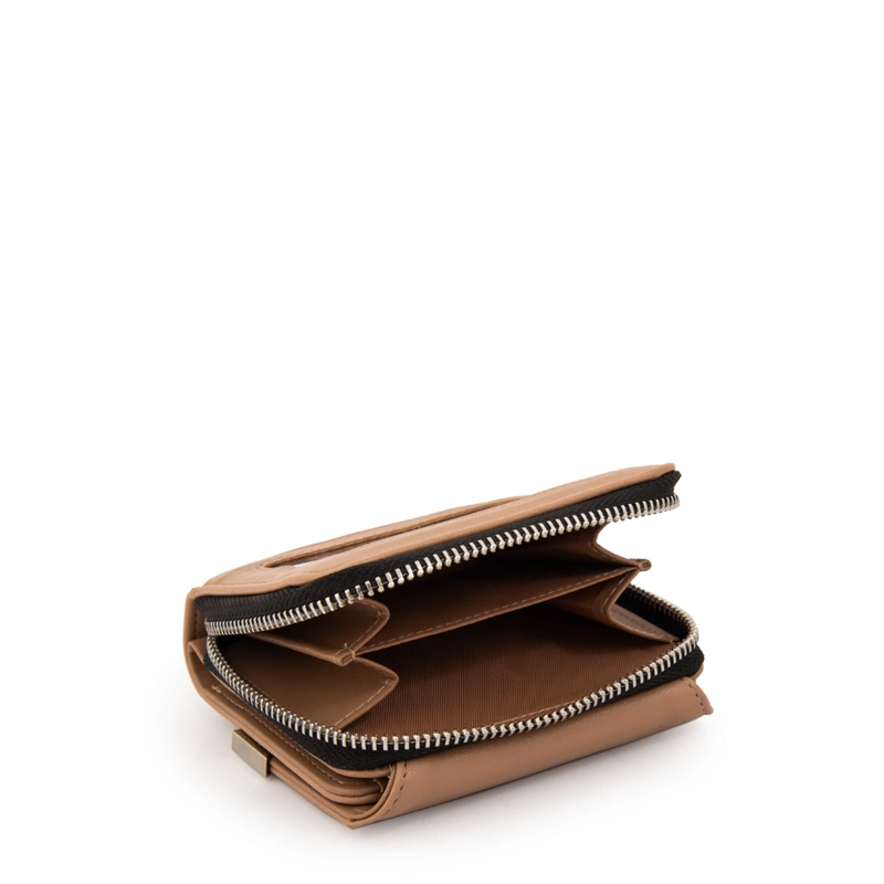 BILLETERA DEMIN MEDIANA BEIGE - 3