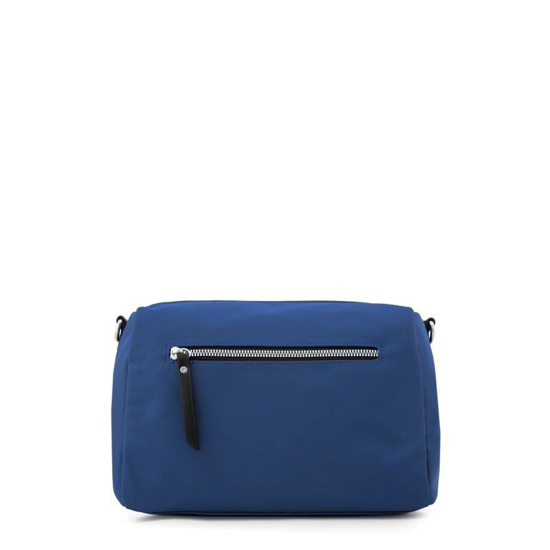 CARTERA BANDOLERA COLLEGE PEQUEÑA AZUL - 3
