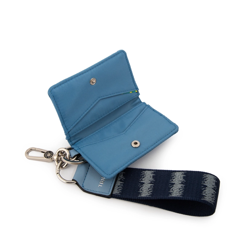 LLAVERO TARJETERO BRIANA PEQUEÑA DENIM - 3