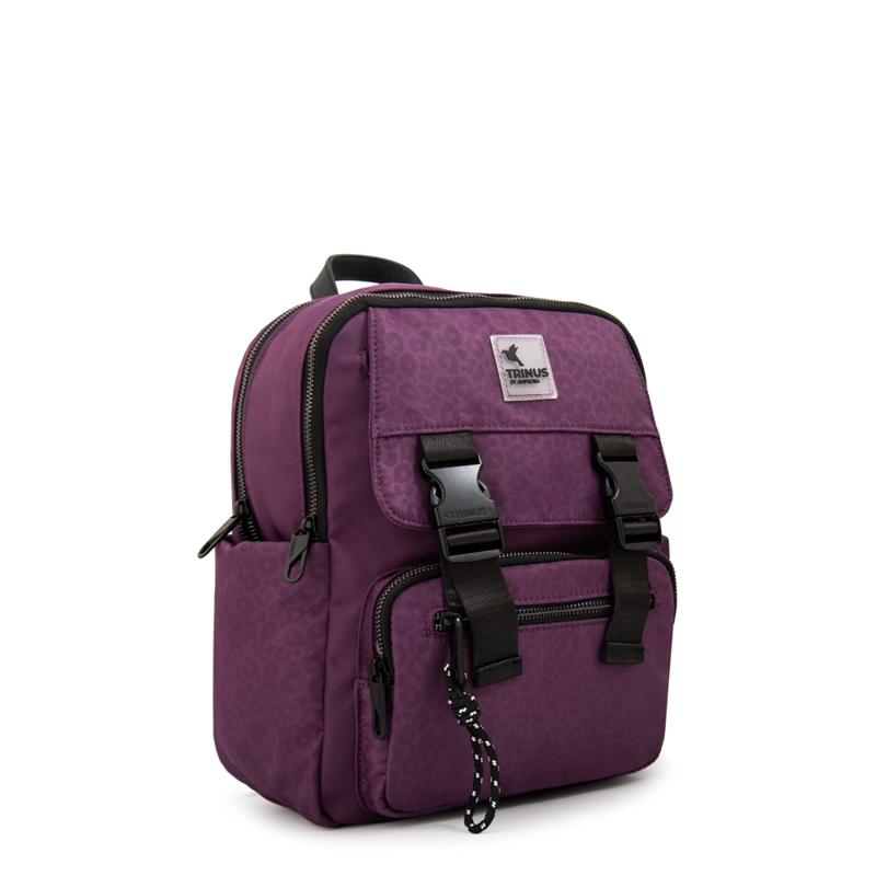 MOCHILA COLLEGE MEDIANA MORADO - 2