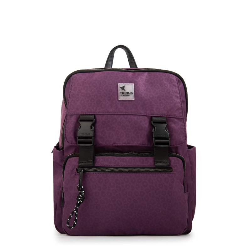MOCHILA PORTA NOTEBOOK COLLEGE GRANDE MORADO - 1