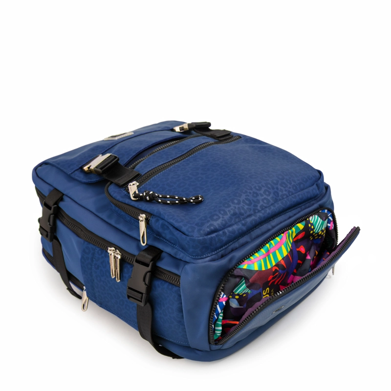 MOCHILA TRAVEL COLLEGE AZUL - 4