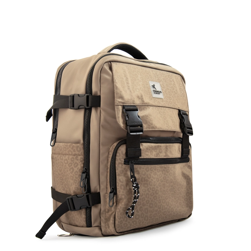 MOCHILA TRAVEL COLLEGE TAUPE - 2