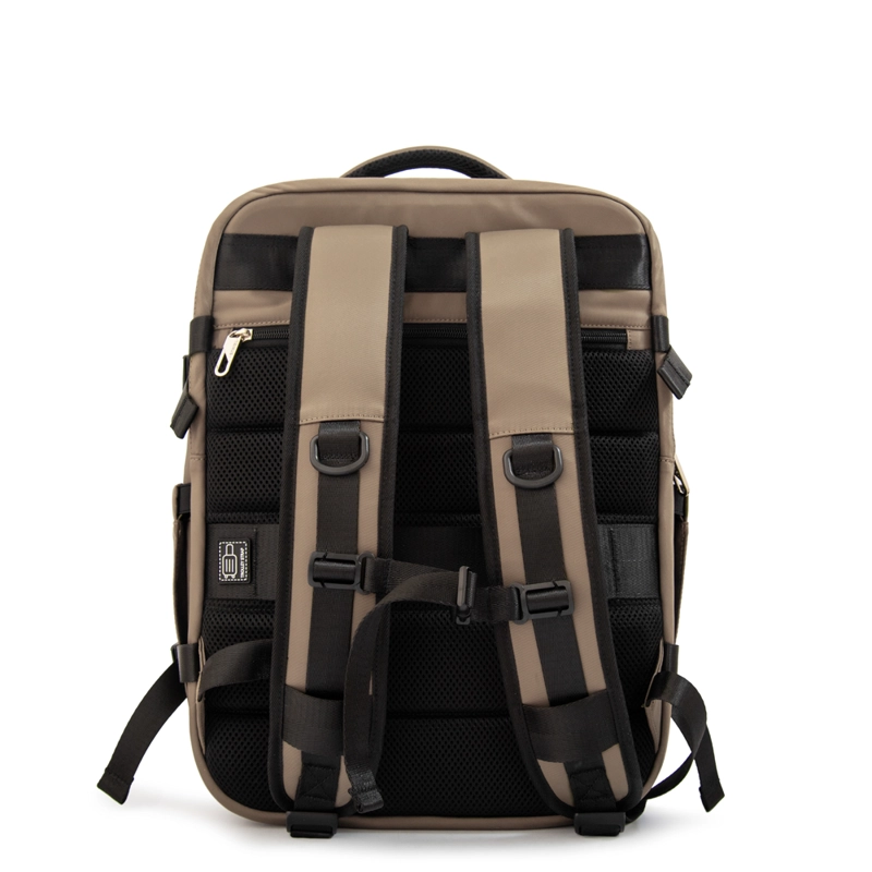 MOCHILA TRAVEL COLLEGE TAUPE - 3