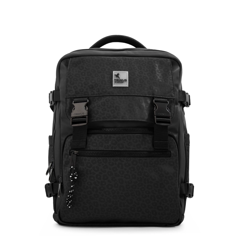 MOCHILA TRAVEL COLLEGE NEGRO - 1