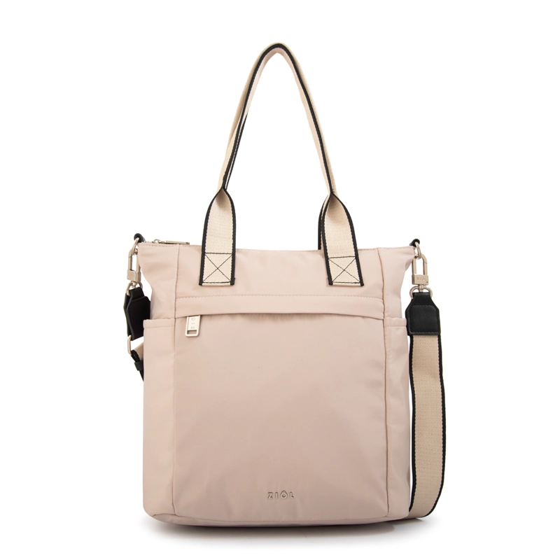 CARTERA TOTE FIONA GRANDE BLANCO CRUDO - 1