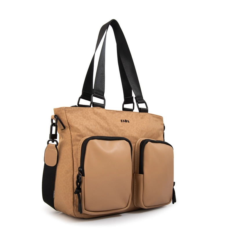 CARTERA TOTE SELINA MEDIANA BEIGE - 2