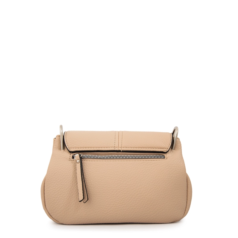 CARTERA BANDOLERA MARCELA MEDIANA BEIGE - 3