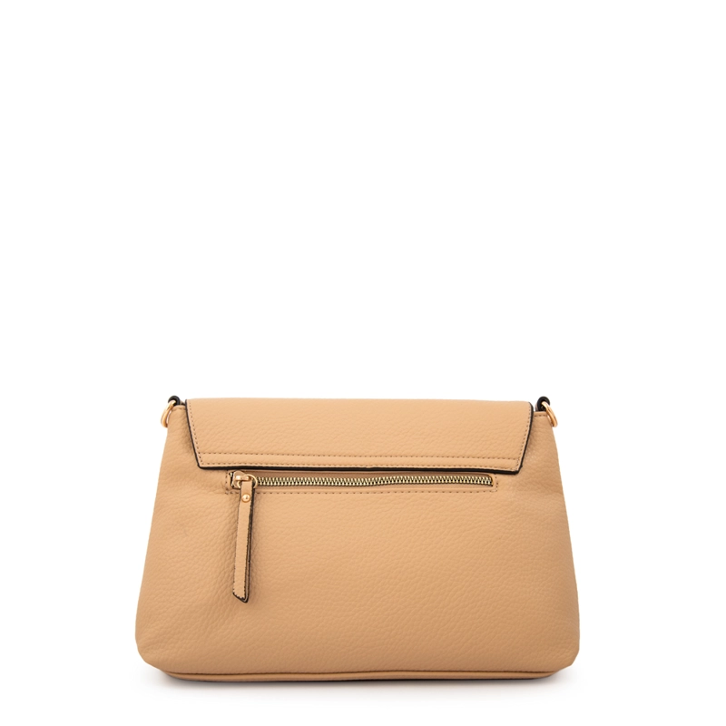 CARTERA BANDOLERA ANASTASIA MEDIANA BEIGE OSCURO - 3