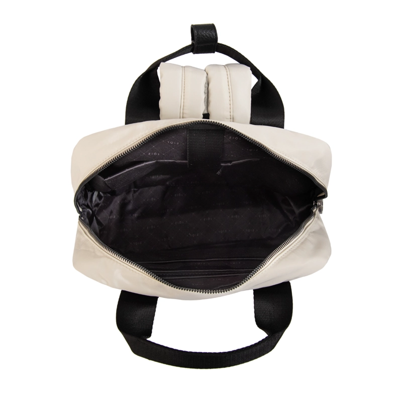 MOCHILA HELENA MEDIANA BLANCO CRUDO - 4