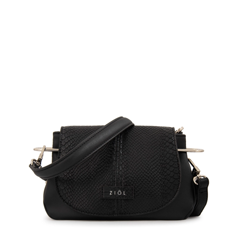 CARTERA BANDOLERA MARCELA MEDIANA NEGRO
