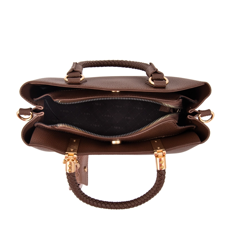 CARTERA TOTE BAMBINA MEDIANA CAFE  OSCURO - 4