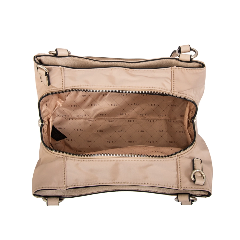 CARTERA TOTE TRES DIVISIONES MICHELLE GRANDE BEIGE - 4