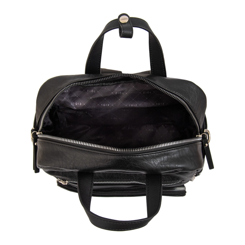 MOCHILA GALILEA MEDIANA NEGRO - 4