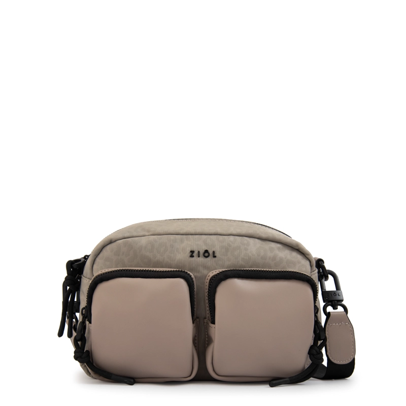 CARTERA BANDOLERA SELINA MEDIANA GRIS - 1