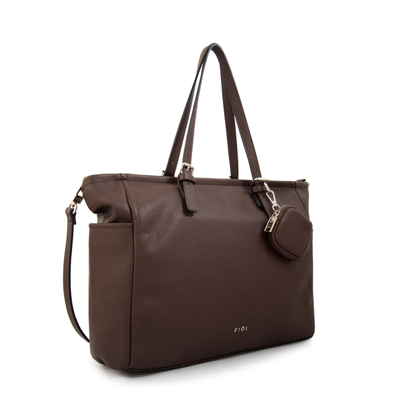 CARTERA TOTE PORTA NOTEBOOK MARTA GRANDE CAFE  OSCURO - 2