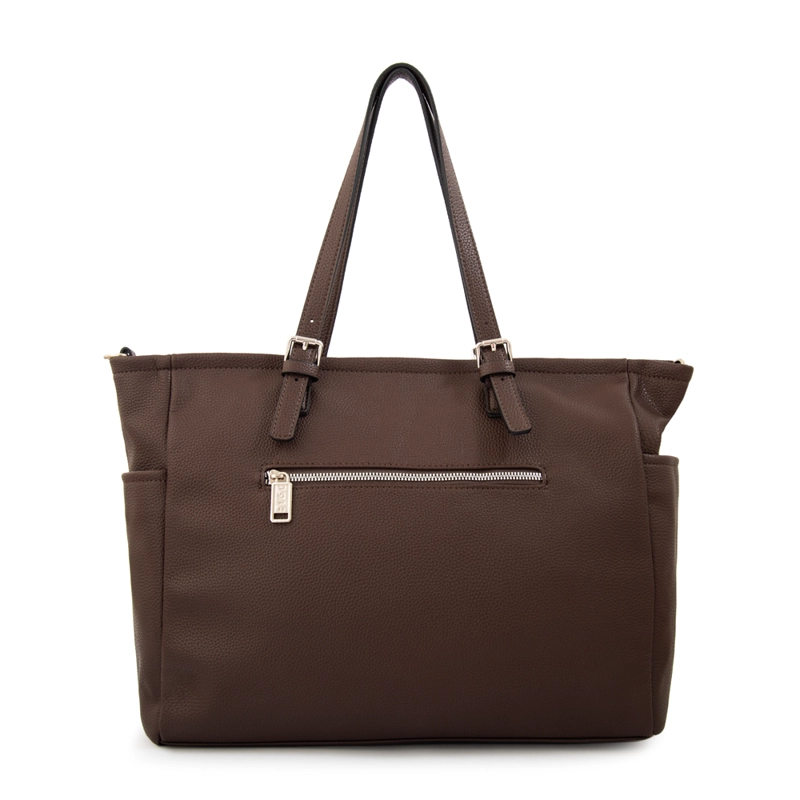CARTERA TOTE PORTA NOTEBOOK MARTA GRANDE CAFE  OSCURO - 3