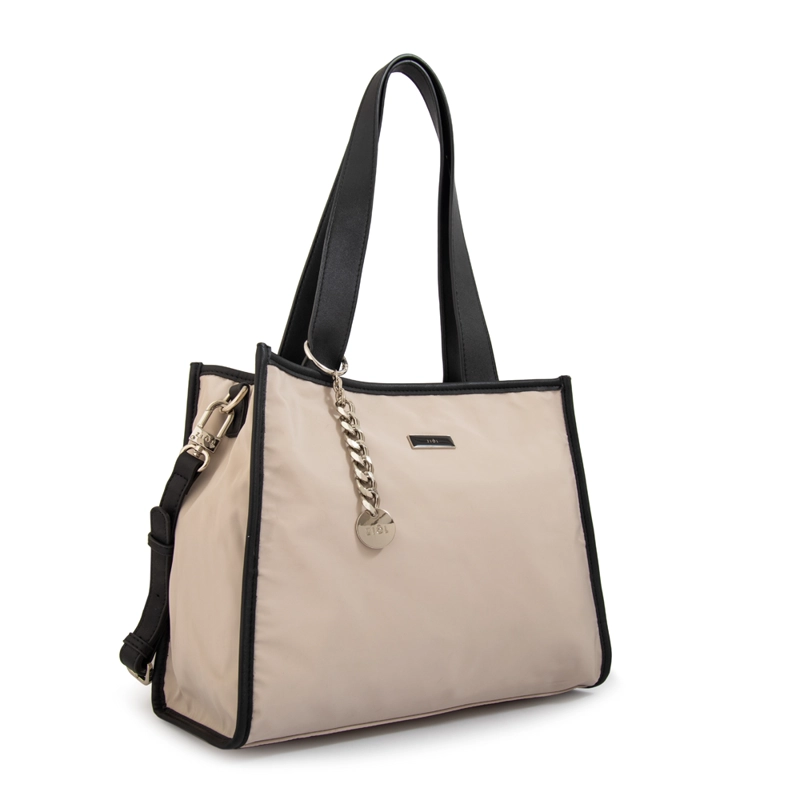 CARTERA TOTE RENATTA MEDIANA BLANCO CRUDO - 2