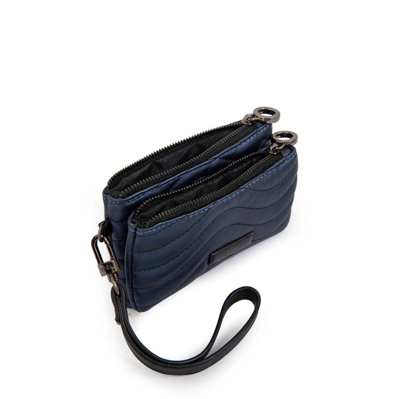 MONEDERO DOBLE KILIAN GRANDE AZUL OSCURO - 2