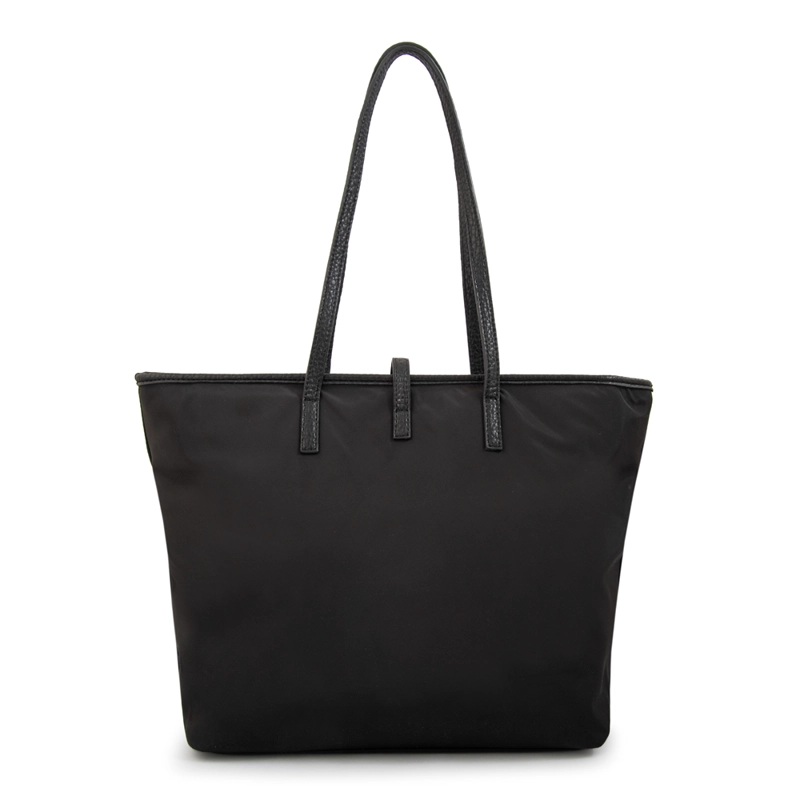 CARTERA TOTE SHOPPING BIANCA GRANDE NEGRO - 3