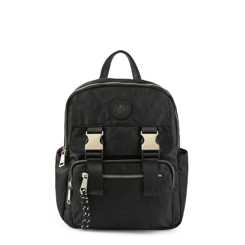 MOCHILA COLLEGE MEDIANA NEGRO - 1