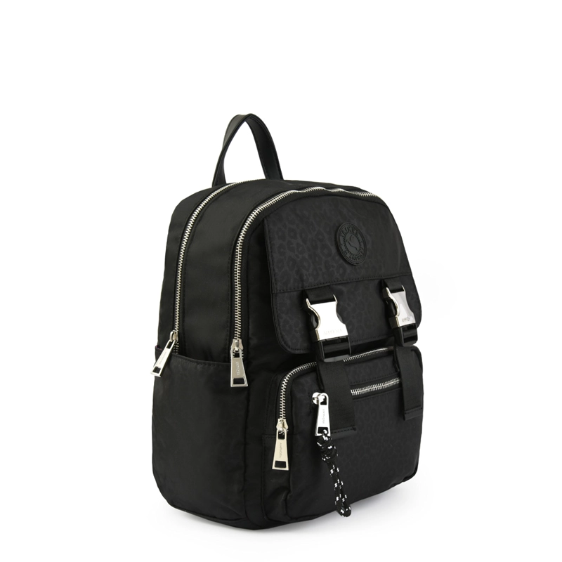 MOCHILA COLLEGE MEDIANA NEGRO - 2