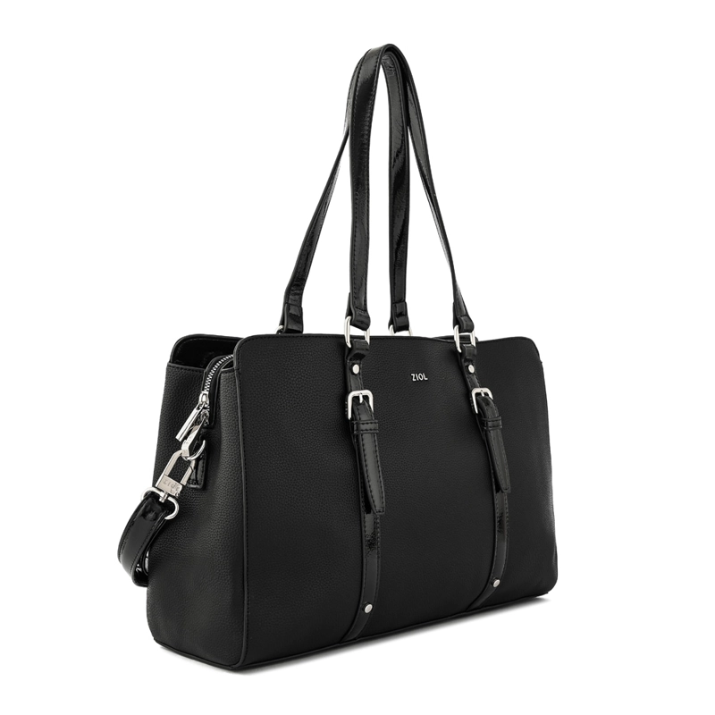 CARTERA TOTE PORTA NOTEBOOK DOMINICA GRANDE NEGRO - 2