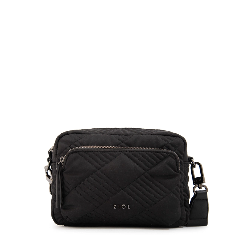 CARTERA BANDOLERA LUAR MEDIANA NEGRO - 1