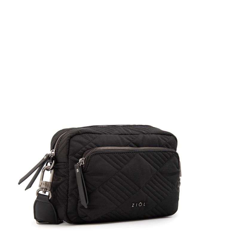CARTERA BANDOLERA LUAR MEDIANA NEGRO - 2