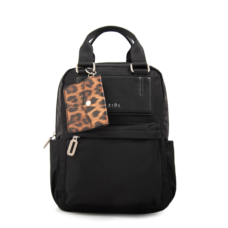 MOCHILA ALFIRA MEDIANA NEGRO - 1