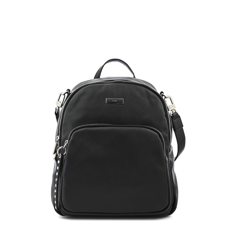 MOCHILA NAHIA MEDIANA NEGRO - 1