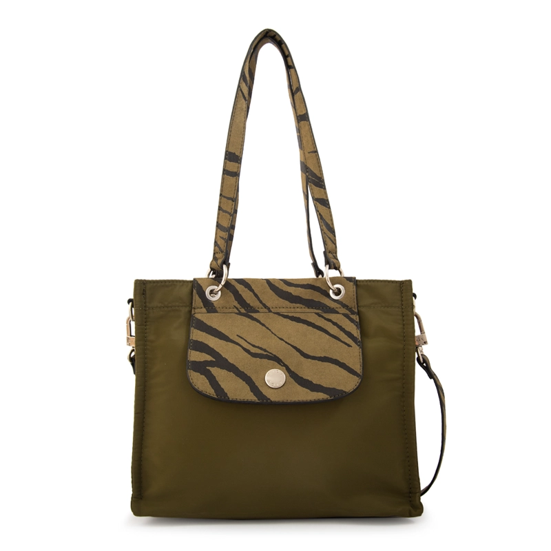 CARTERA BANDOLERA SIMONETA VERDE OLIVA - 1