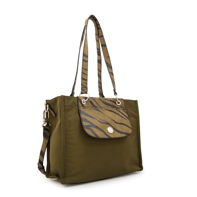 CARTERA BANDOLERA SIMONETA VERDE OLIVA - 2