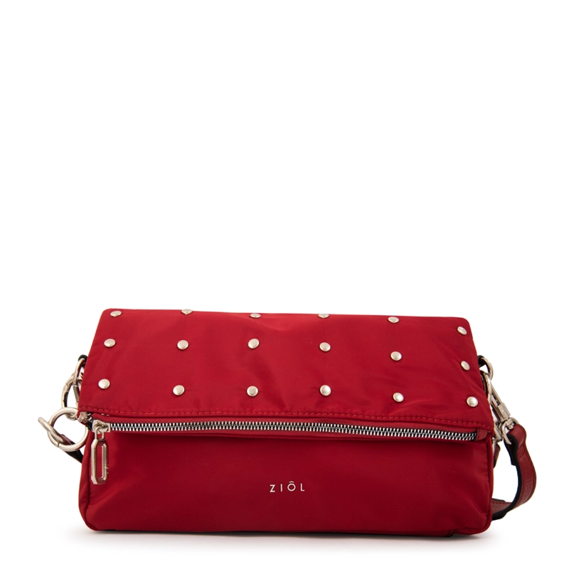 CARTERA BANDOLERA SIBERIA ROJO OSCURO - 1