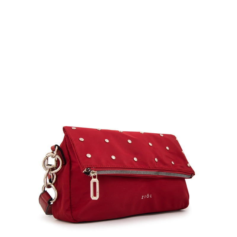 CARTERA BANDOLERA SIBERIA ROJO OSCURO - 2