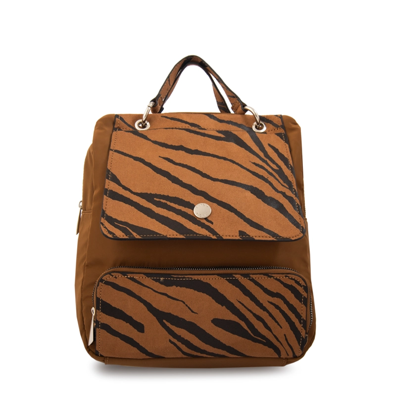MOCHILA SIMONETA MEDIANA CAMEL - 1