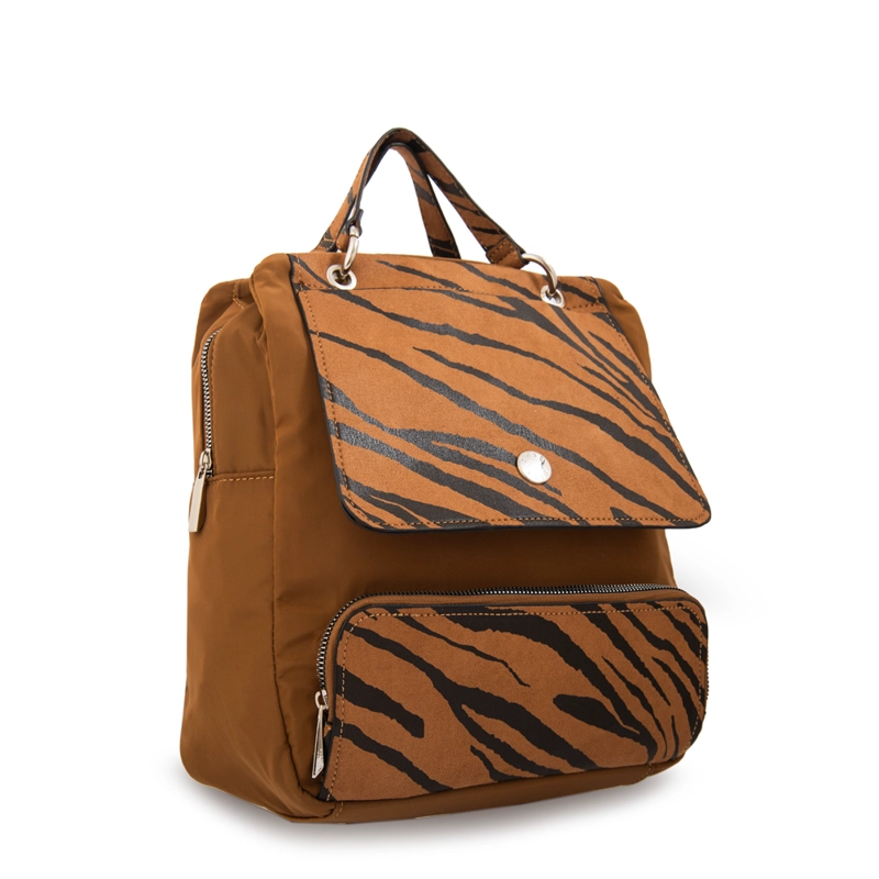 MOCHILA SIMONETA MEDIANA CAMEL - 2