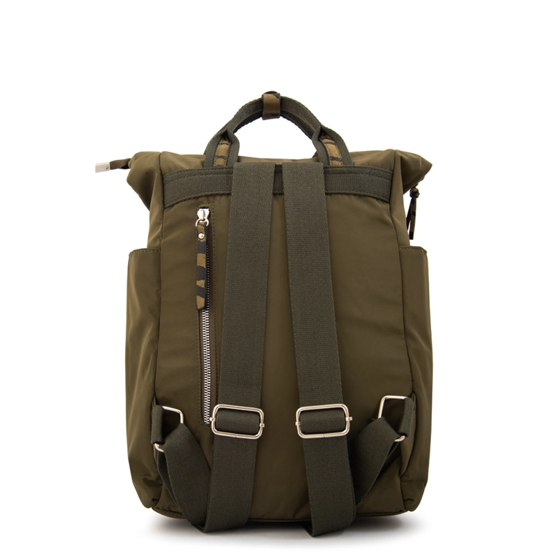 MOCHILA PORTA NOTEBOOK LULU VERDE OLIVA - 3