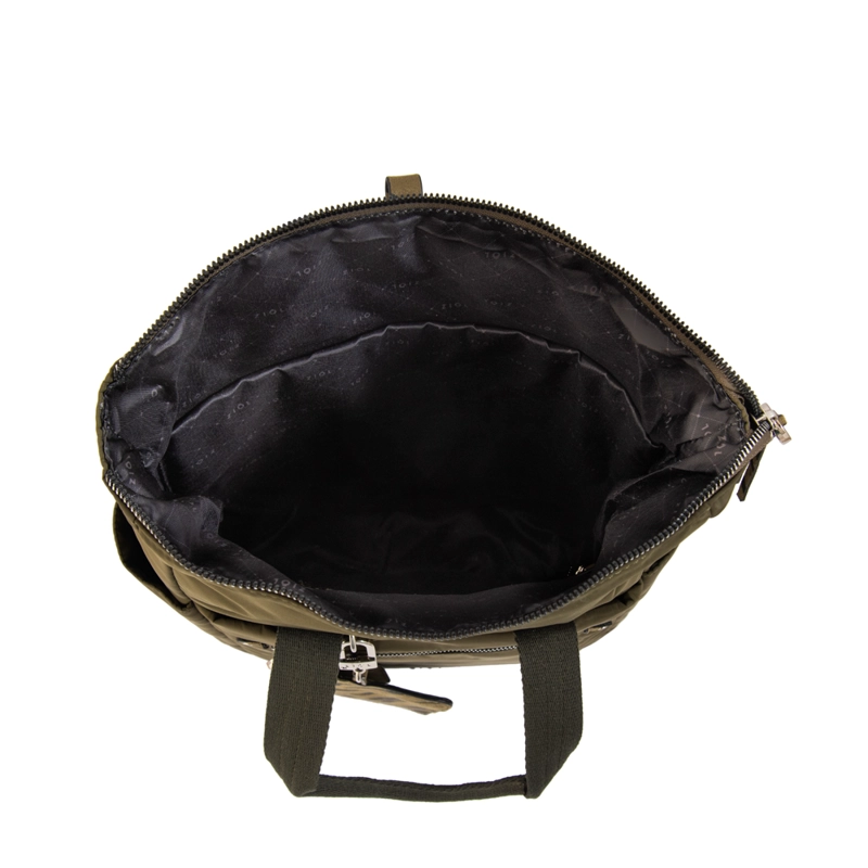 MOCHILA PORTA NOTEBOOK LULU VERDE OLIVA - 4