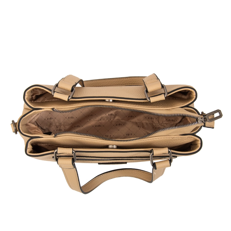 CARTERA BAGUETTE JESSY BEIGE - 4
