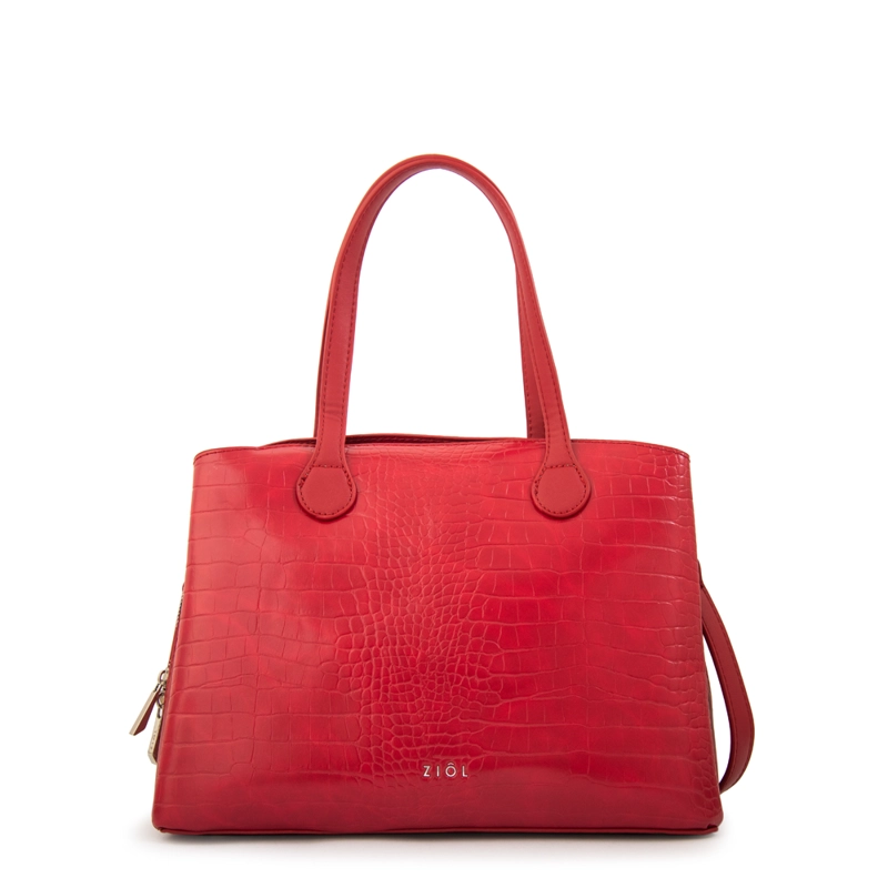 CARTERA TOTE FRANCINI MEDIANA ROJO - 1